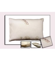 2 Adet bamboo visco yastık ortopedik bambu yastık