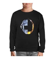 Daft Punk - Ram Siyah Çocuk Sweatshirt