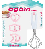Again 3 Lü Kurabiye Kalıbı &No 1 Çırpıcı Seti 9