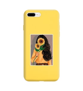 Sarı Lansman Kılıf iPhone 8 Plus