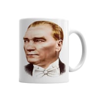Mustafa Kemal Atatürk Kupa Bardak Porselen