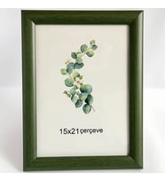 Dekoratif 15x21 Yeşil Çerçeve