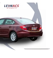 Honda Civic Krom  Bagaj Alt  Çıtası 2012 Üzeri P. Çelik