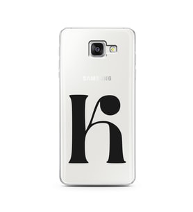 Samsung A5 (2016) Harf Tasarımlı Telefon Kılıfı K-Harfi 