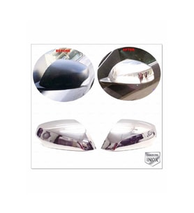 Renault Laguna 3 Krom Ayna Kapağı 2 parça 2007-2015 Paslanmaz Çelik