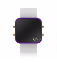 UPWATCH LED GOLD PURPLE WHITE UNİSEX KOL SAATİ