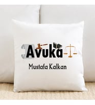 Avukatlara Özel İsimli Yastık