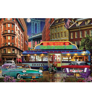 KS Games 1500 Parça Puzzle Rickey's Diner Rickey'nin Lokantası