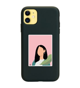 Siyah Lansman Telefon Kılıfı Iphone 11