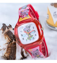 Koala Junior Temalı Kırmızı Renk Silikon Kordonlu Çocuk Saati ST-303712