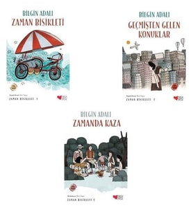 Bilgin Adalı Zaman Bisikleti Seti - 3 Kitap