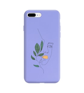 Mor Lansman Kılıf iPhone 8 Plus