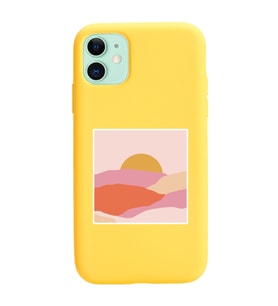 Sarı Lansman Telefon Kılıfı Iphone 11