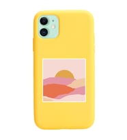 Sarı Lansman Telefon Kılıfı Iphone 11