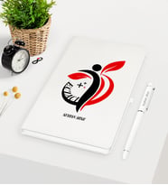 BK Gift Kişiye Özel Eczacı Beyaz Defter Kalem Seti - 4