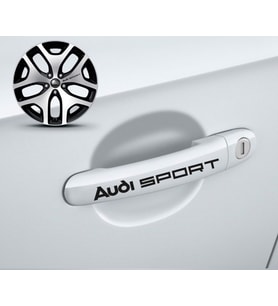 Audi Kapı 3 Kolu Sport Sticker Yapıştırma 8 Adet