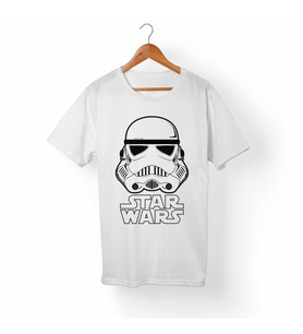 Star Wars Beyaz Tişört