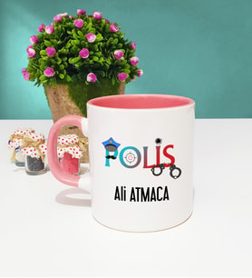 Polis Kupa Bardak Pembe