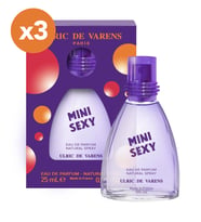 Mini Sexy Çiçeksi Kadın Parfüm EDP 3'lü Set 3x25 ML