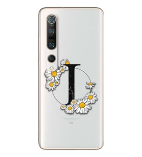 Papatya Harf Tasarım Süper Şeffaf Silikon Telefon Kılıfı Xiomai Mi10-pro I-Harfi