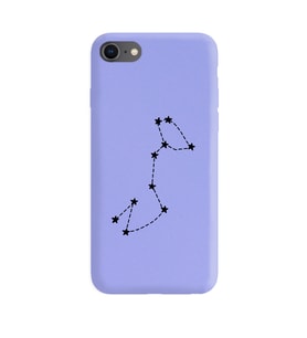 Akrep Burcu (Escorpiao) Yıldız Haritası Tasarımlı Kılıf iPhone 8