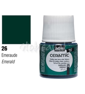 Pebeo Seramik Boyası 26 Emerald 45ml