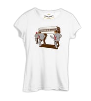 Stay at Home - Dance II Beyaz Kadın Tshirt