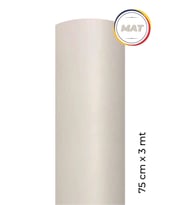 Mat Beyaz Kendinden Yapışkanlı Kaplama Folyosu 75 CM X 3 MT