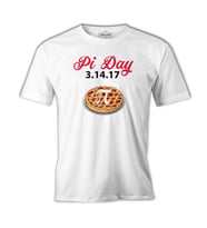 Matematik - Pi 24 Beyaz Erkek Tshirt