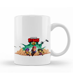 Brawl Stars Kupa Bardak  Porselen