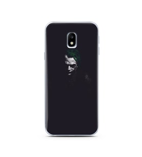 Joker Tasarım Süper Şeffaf Silikon Telefon Kılıfı Samsung J3 Pro