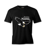 Baba Kartal Siyah Erkek Tshirt