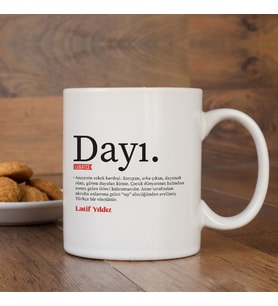 Lügatçe Dayı İsme Özel Kupa