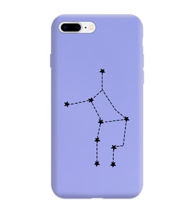 Başak Burcu (Virgem) Yıldız Haritası Tasarımlı Kılıf iPhone 8 Plus