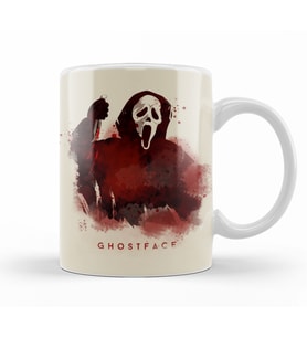 Scream Ghost Face Kupa Bardak Porselen