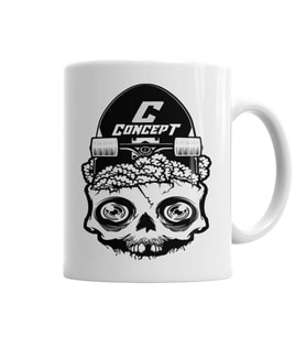 Concept SK8 Caveira Kupa Bardak Porselen