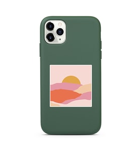 Koyu Yeşil Lansman Telefon Kılıfı Iphone 11 Pro Max