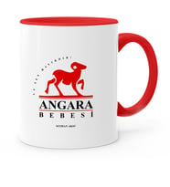 BK Gift Kişiye Özel Angara Bebesi Kırmızı Kupa Bardak  6