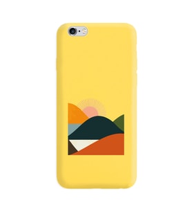 Sarı Lansman Kılıf iPhone 6 Plus