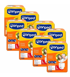 Canped Emici Külotlu Hasta Bezi Büyük(Large) 8x8'li