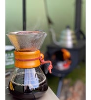 NURGAZ CAMPOUT FİLTRE KAHVE CAM SET 400 ML