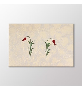 Arty Tablo Laleler Tablo (Karışık)