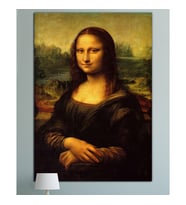 Leonardo da Vinci Mona Lisa Kanvas Tablo