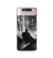 Batman Tasarım Süper Şeffaf Silikon Telefon Kılıfı Samsung A80