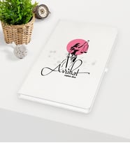 BK Gift Kişiye Özel Avukat Temalı Beyaz Defter - 10