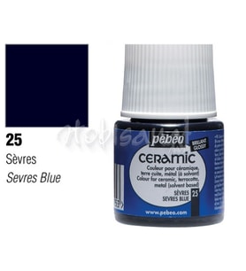 Pebeo Seramik Boyası 25 Sevres Blue 45ml