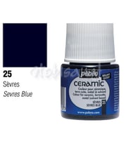 Pebeo Seramik Boyası 25 Sevres Blue 45ml