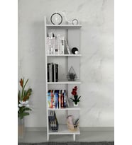 Moonlife Basic Dekoratif Kitaplık Beyaz