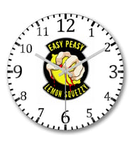 Easy Peasy Duvar Saati Bombeli Gercek Cam