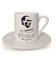 Kişiye Özel Öğretmenler Günü Atatürk Tasarımlı Fincan - 9